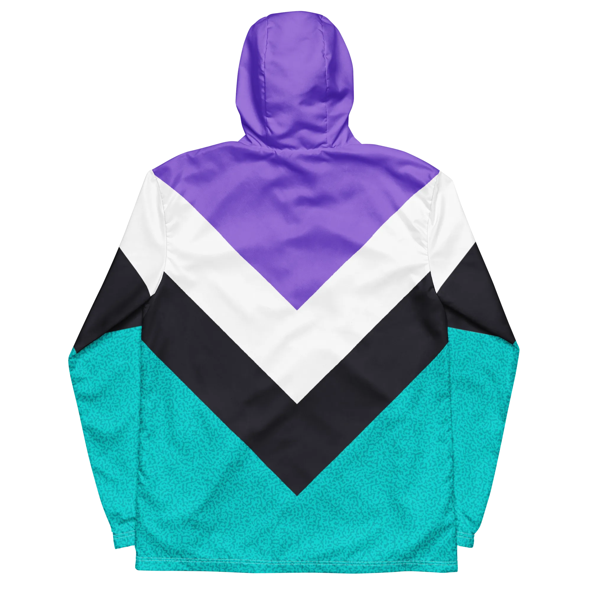 90's Purple & Teal Windbreaker