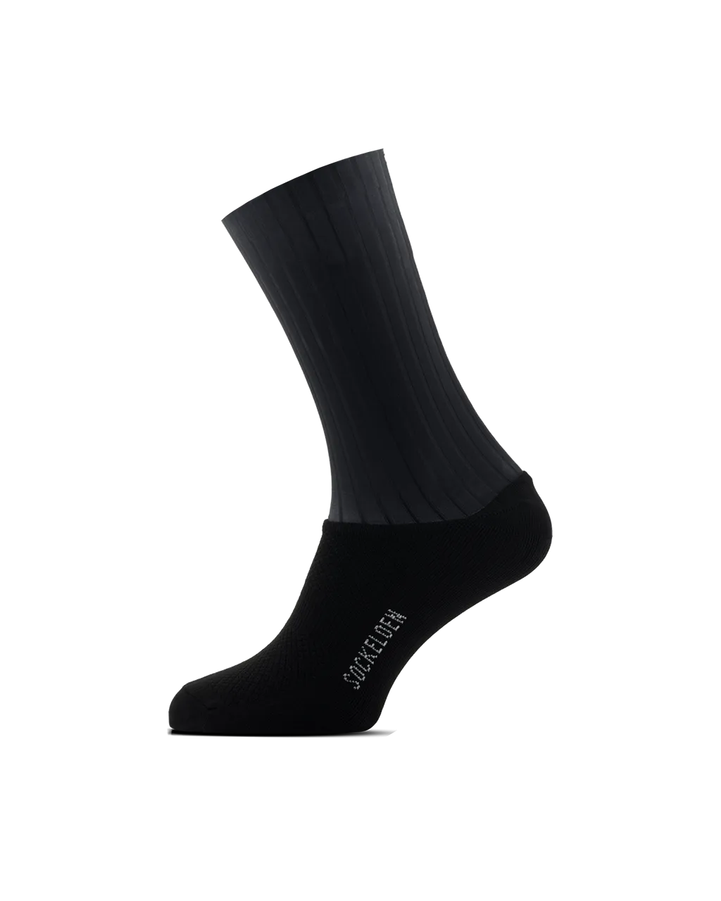 Aero Socks All Black  Podium Casual Socks Black