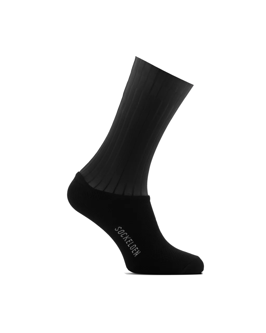Aero Socks All Black  Podium Casual Socks Black