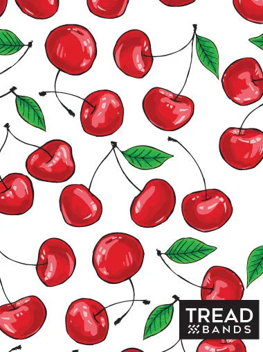 All-Season Contoured Headband - Cherry Boom Boom