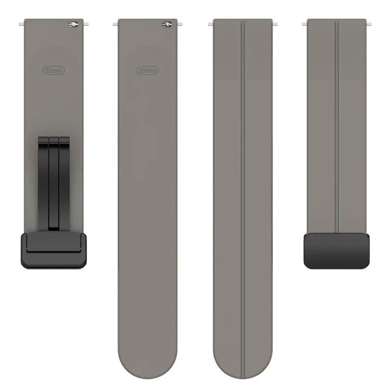 Amazfit GTR 3 (Pro) Silicone Strap D-Buckle (Dark Grey)