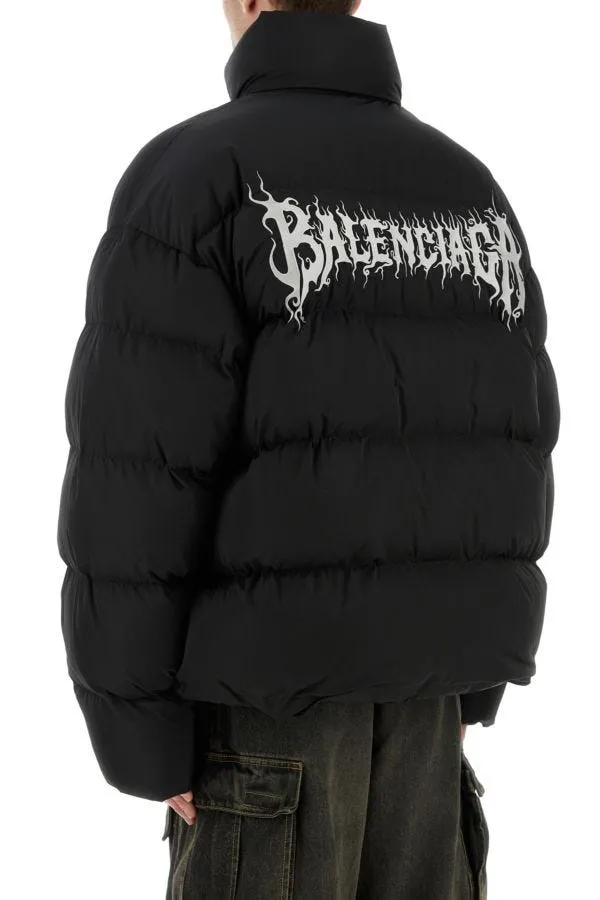 BALENCIAGA | Black polyester padded jacket