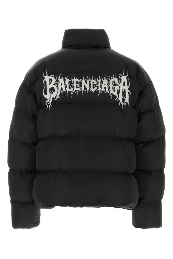 BALENCIAGA | Black polyester padded jacket