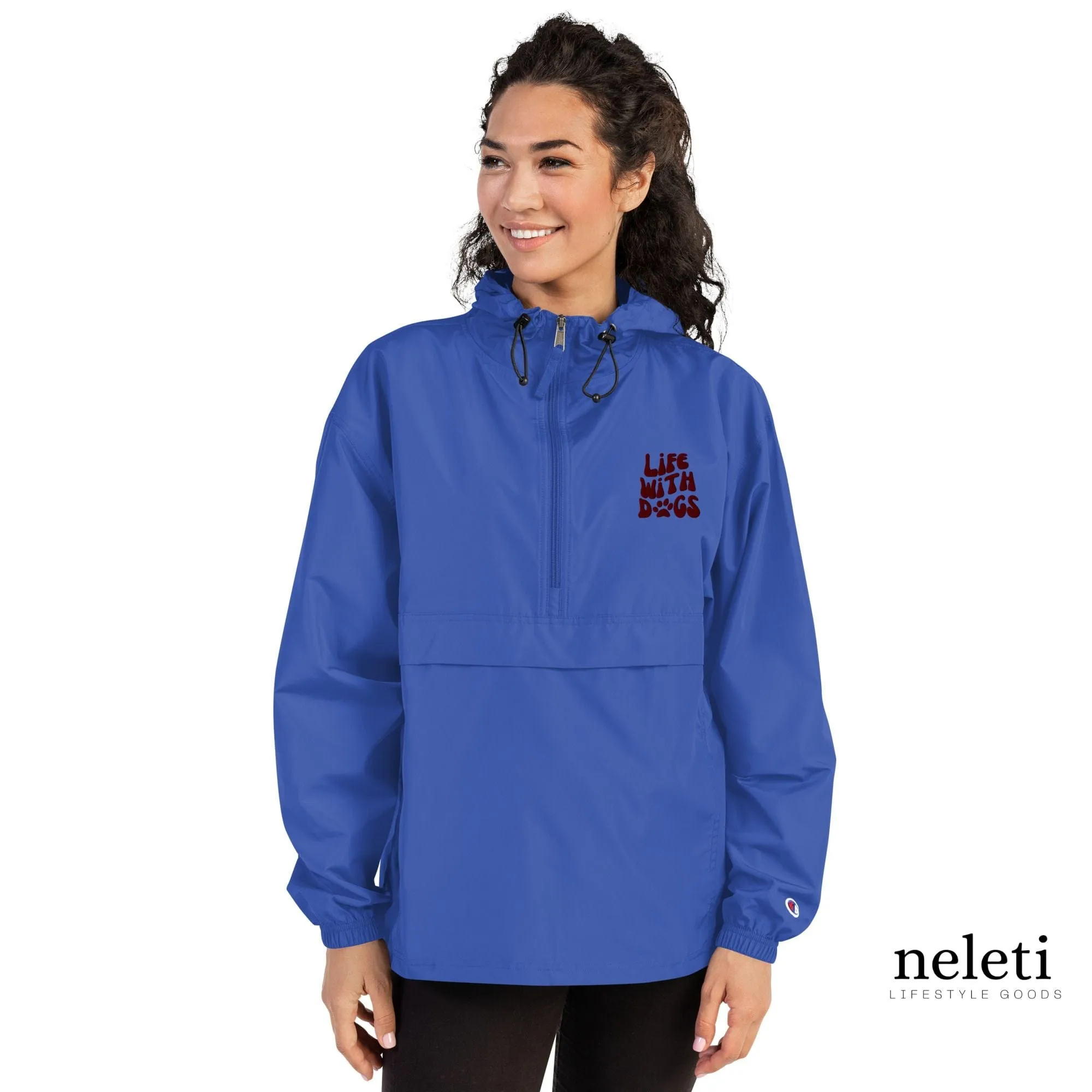 Champion Windbreaker: Embrace Life with Dogs in Style