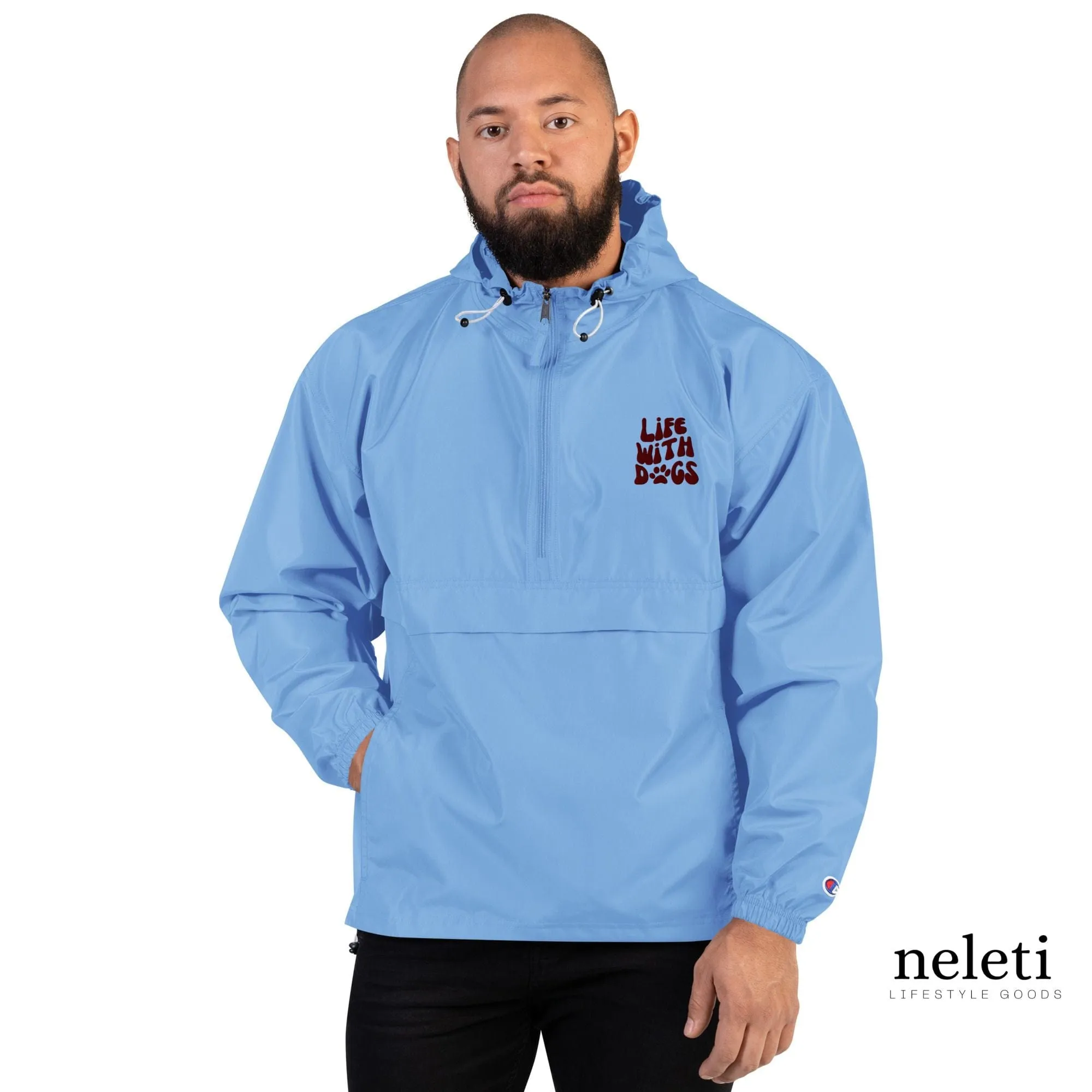 Champion Windbreaker: Embrace Life with Dogs in Style
