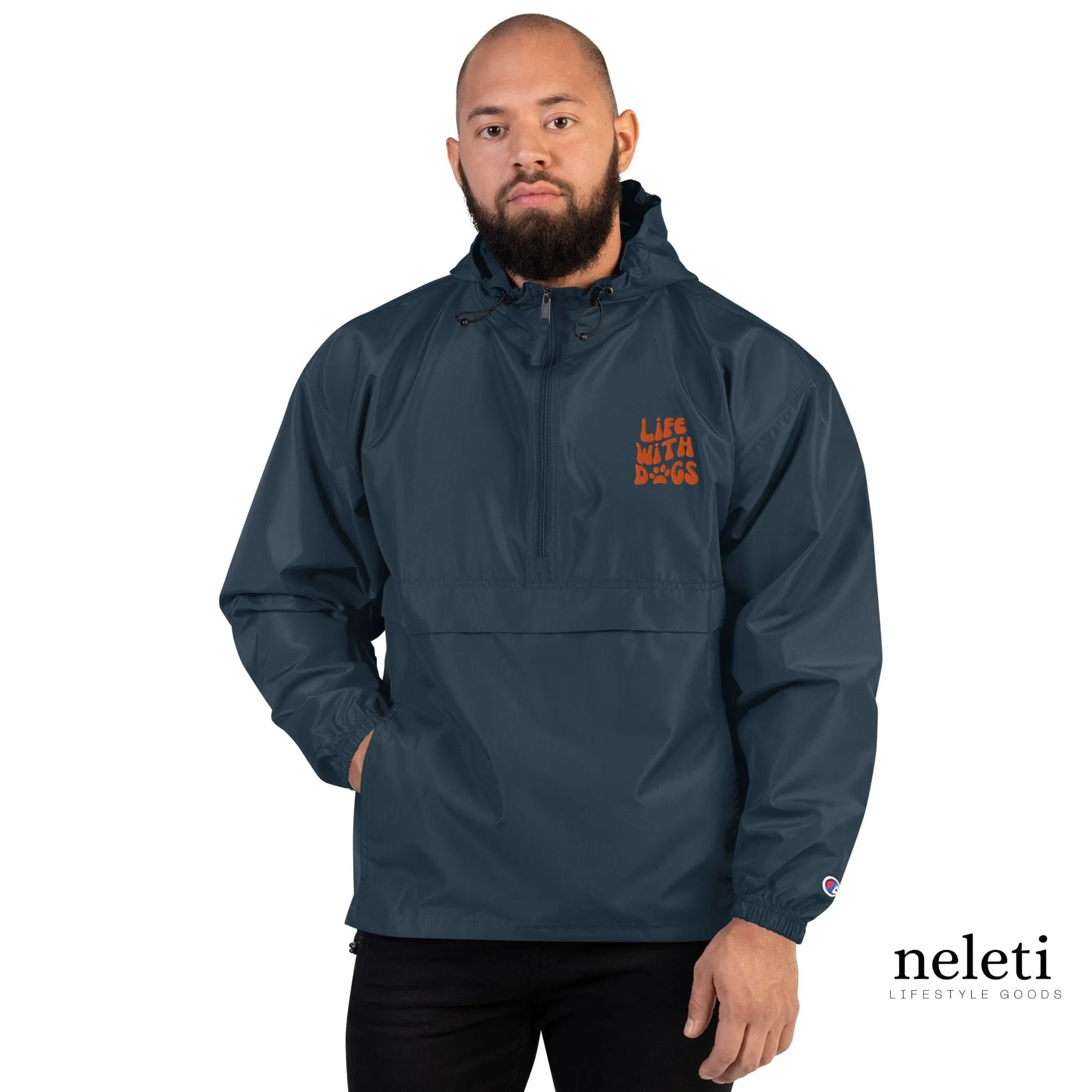 Champion Windbreaker: Embrace Life with Dogs in Style