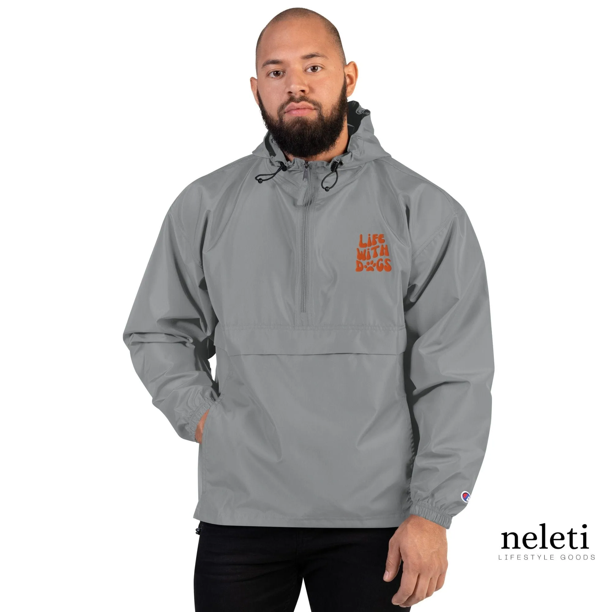 Champion Windbreaker: Embrace Life with Dogs in Style