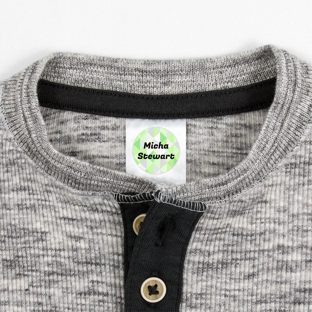 Crystal Prism Clothing Labels