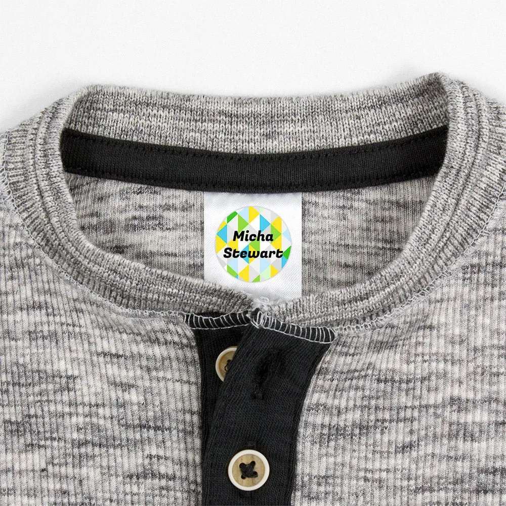 Crystal Prism Clothing Labels