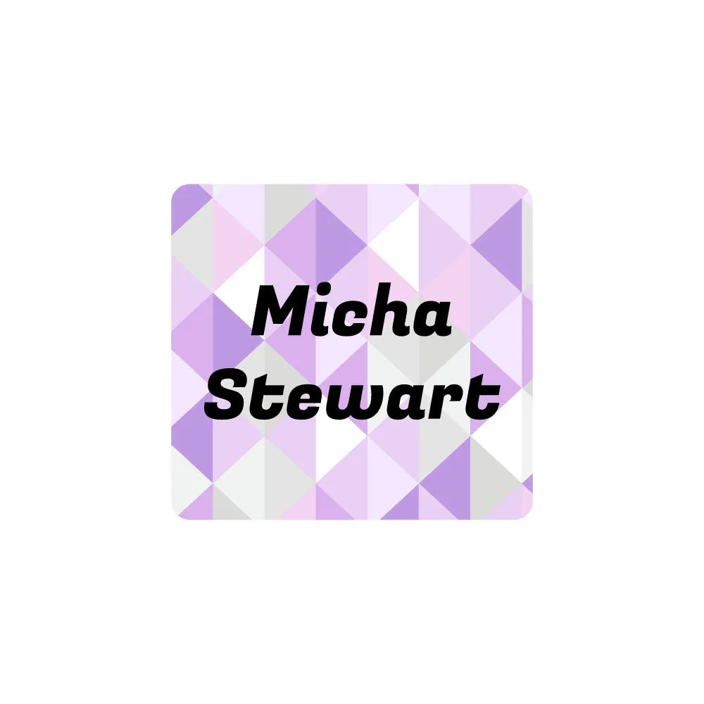 Crystal Prism Clothing Labels
