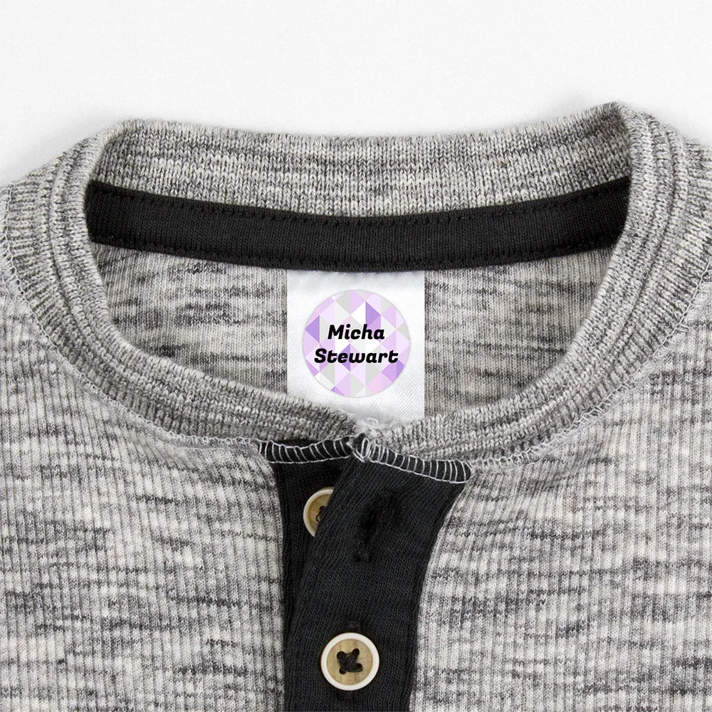 Crystal Prism Clothing Labels