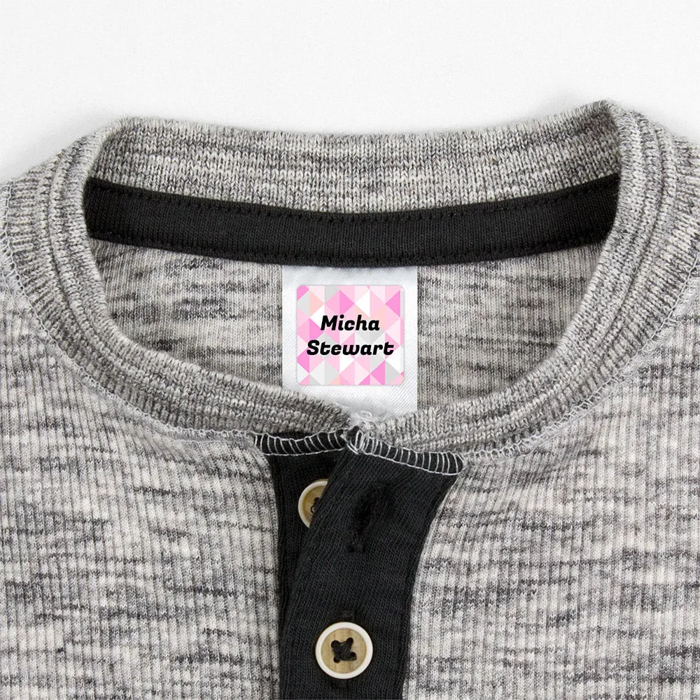 Crystal Prism Clothing Labels