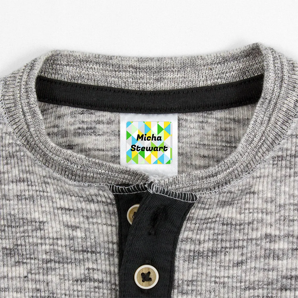 Crystal Prism Clothing Labels