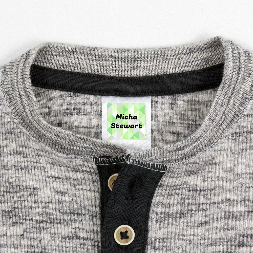 Crystal Prism Clothing Labels