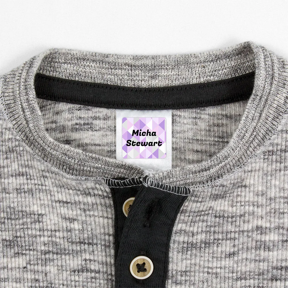 Crystal Prism Clothing Labels