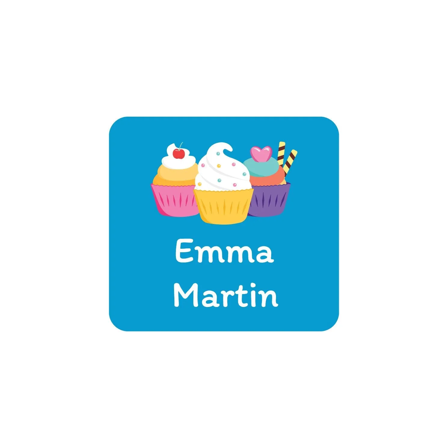 Cupcakes Clothing Labels