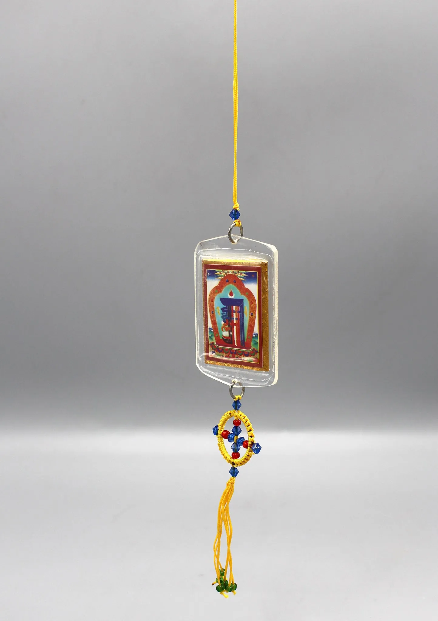 Dalai Lama Printed Car Hanging Protection Amulet