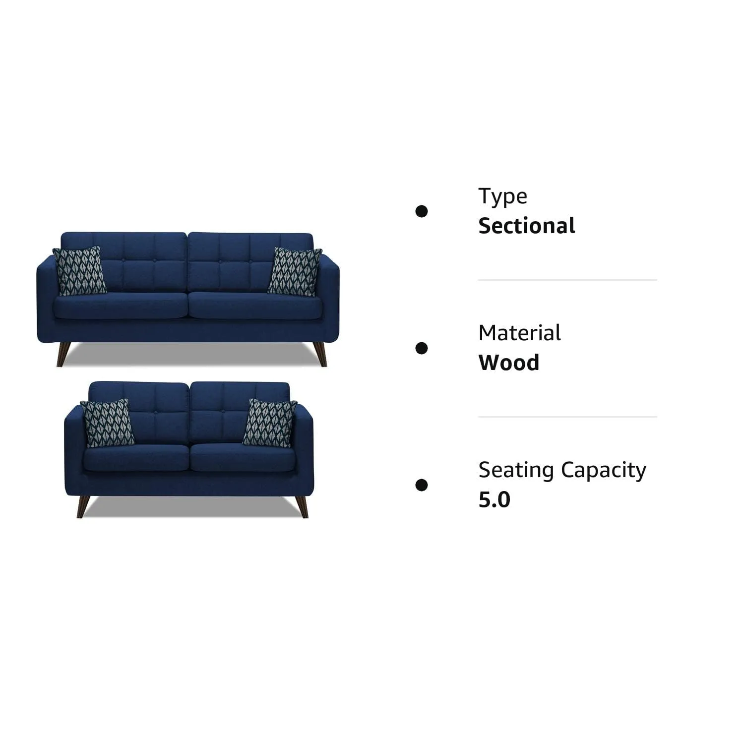 Dario Fabric Sofa Collection For Living Room | Bedroom | Office