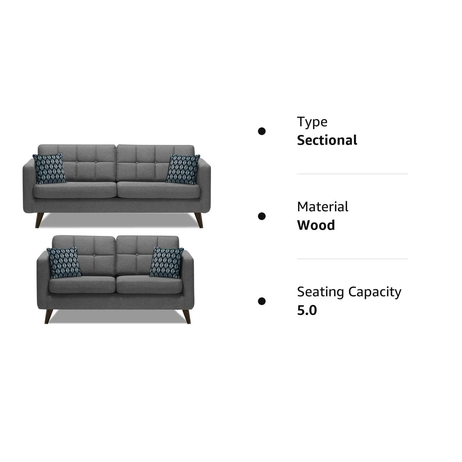 Dario Fabric Sofa Collection For Living Room | Bedroom | Office