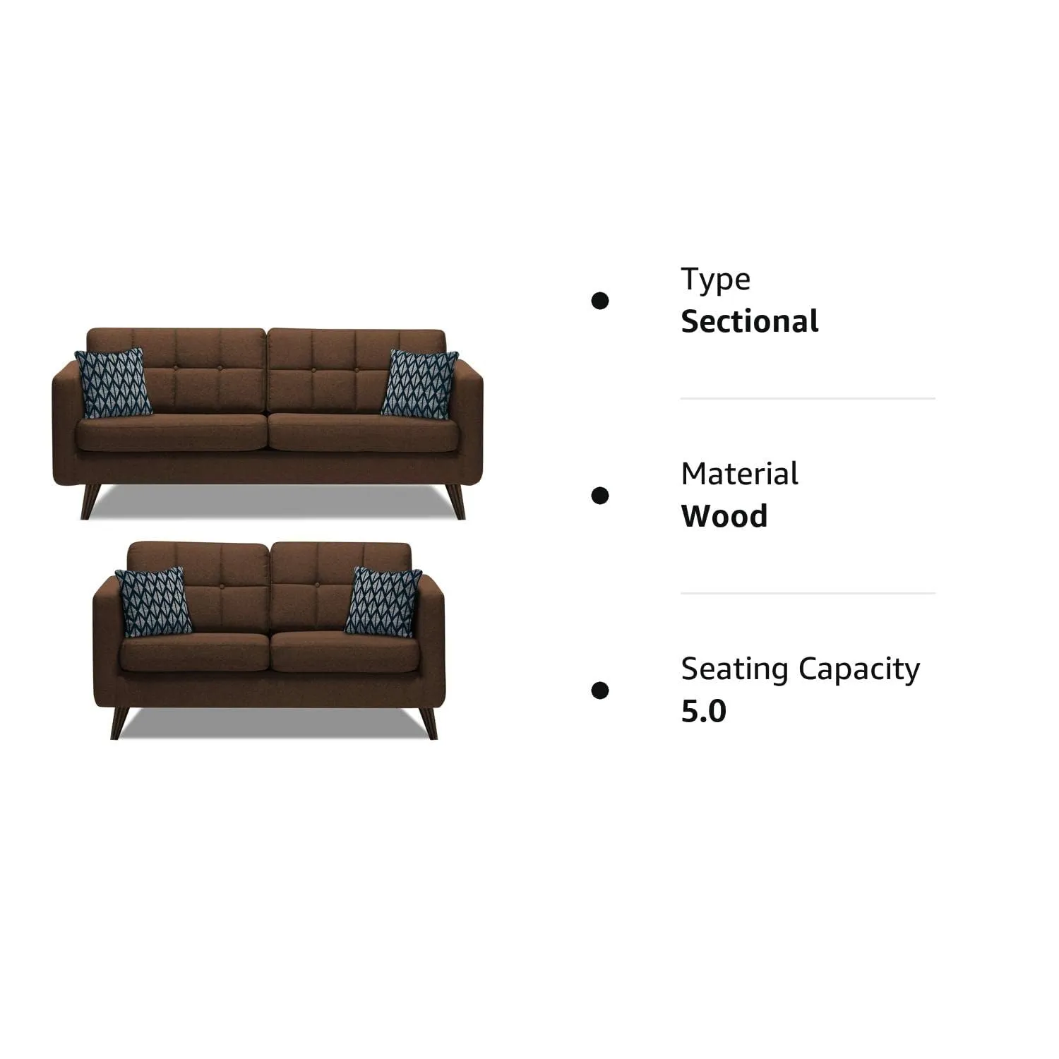 Dario Fabric Sofa Collection For Living Room | Bedroom | Office