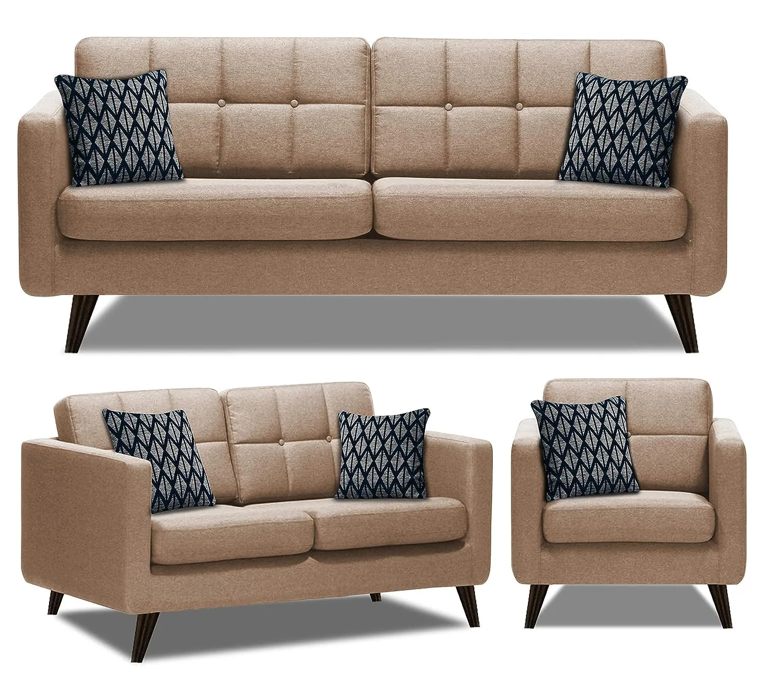 Dario Fabric Sofa Collection For Living Room | Bedroom | Office