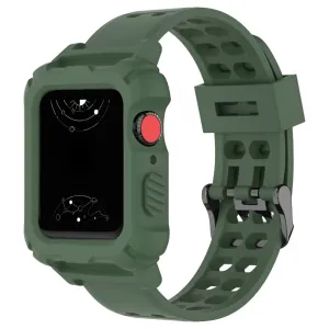 Dicere Premium Silicone Band and Protective Case Combo
