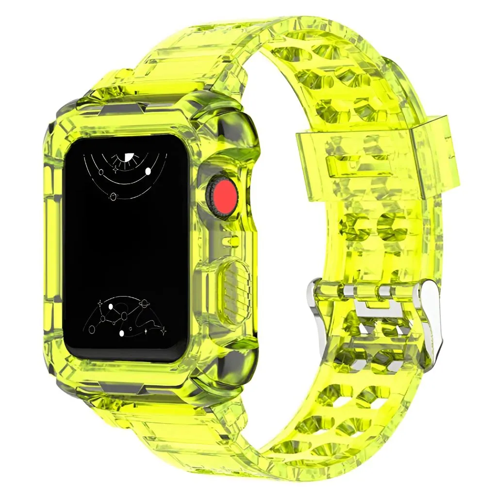 Dicere Premium Silicone Band and Protective Case Combo