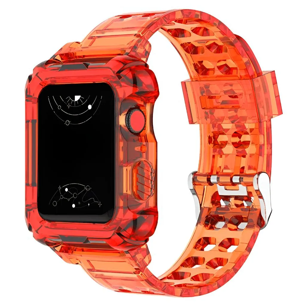Dicere Premium Silicone Band and Protective Case Combo