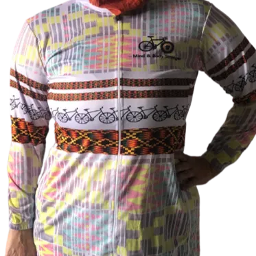 Dipped Hem Womens Cycling Jersey 100% profit to fundraising minibus in The Gambia