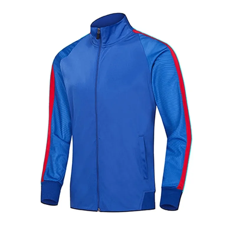 Elastic Breathable Men's Running Jacket with Zipper - SF1948