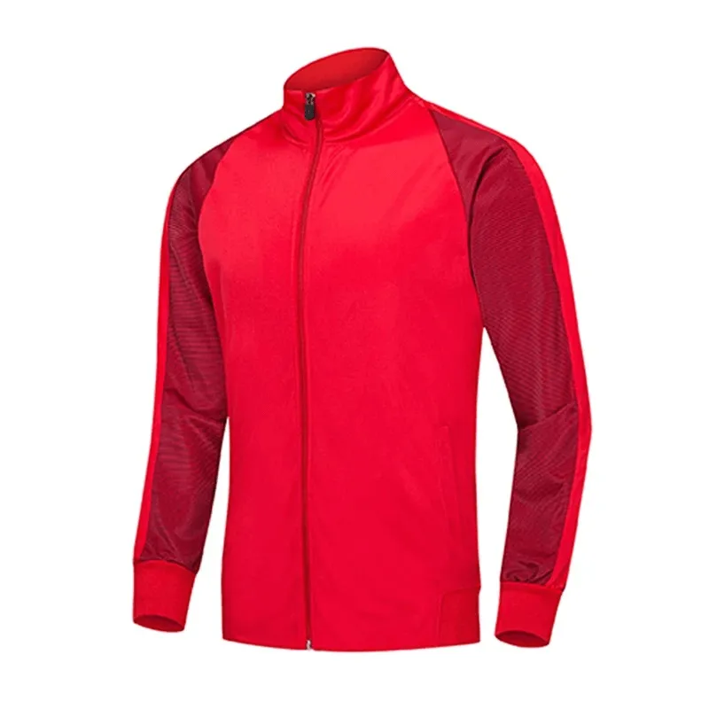 Elastic Breathable Men's Running Jacket with Zipper - SF1948