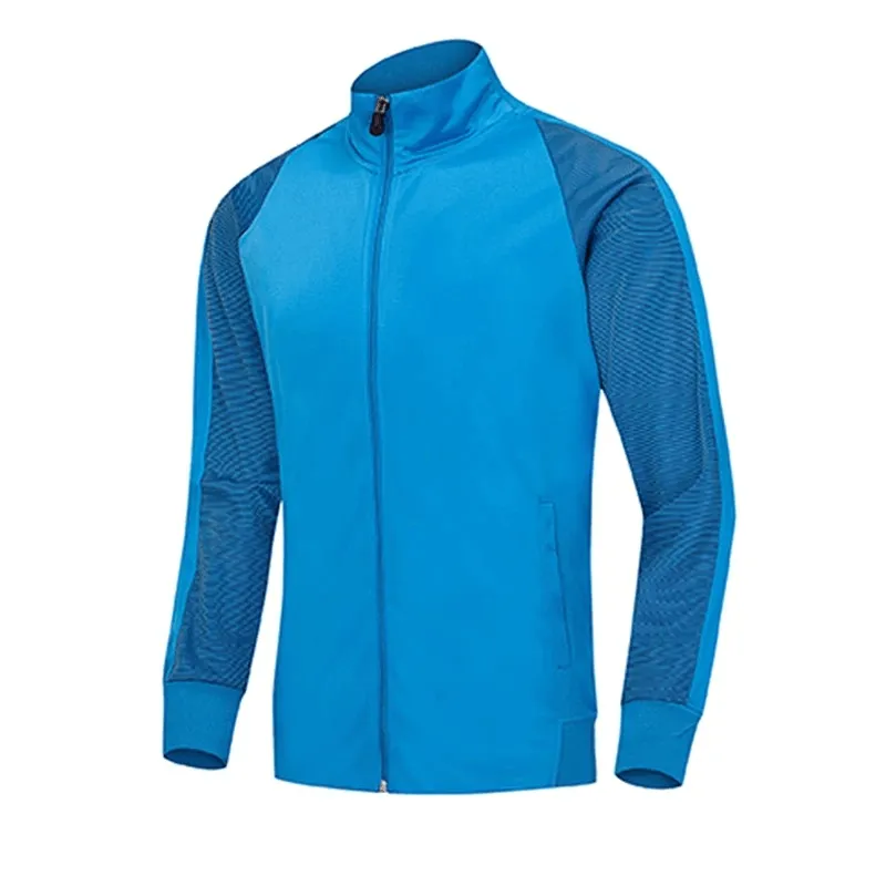 Elastic Breathable Men's Running Jacket with Zipper - SF1948