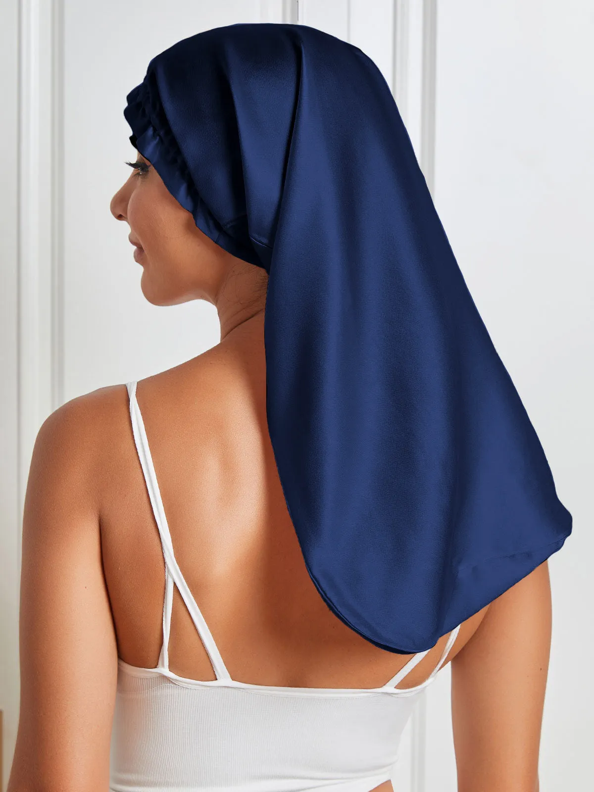 Elegant Night Silk Bonnet