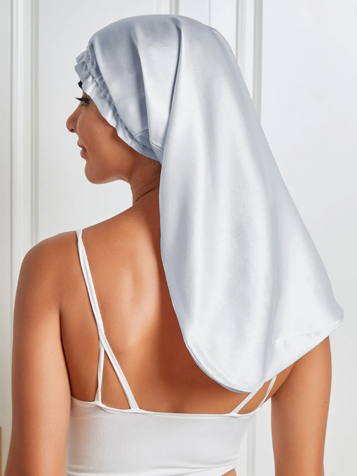 Elegant Night Silk Bonnet