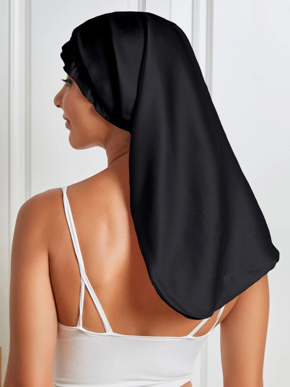 Elegant Night Silk Bonnet