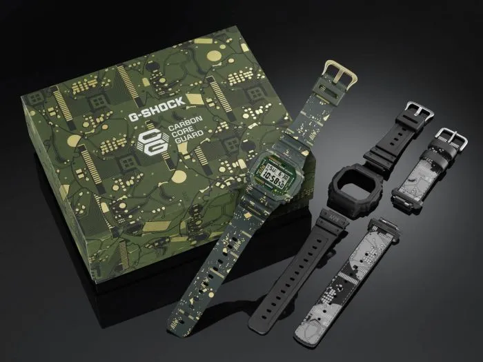 G-Shock Circuit Board Camo Pack DWE5600CC