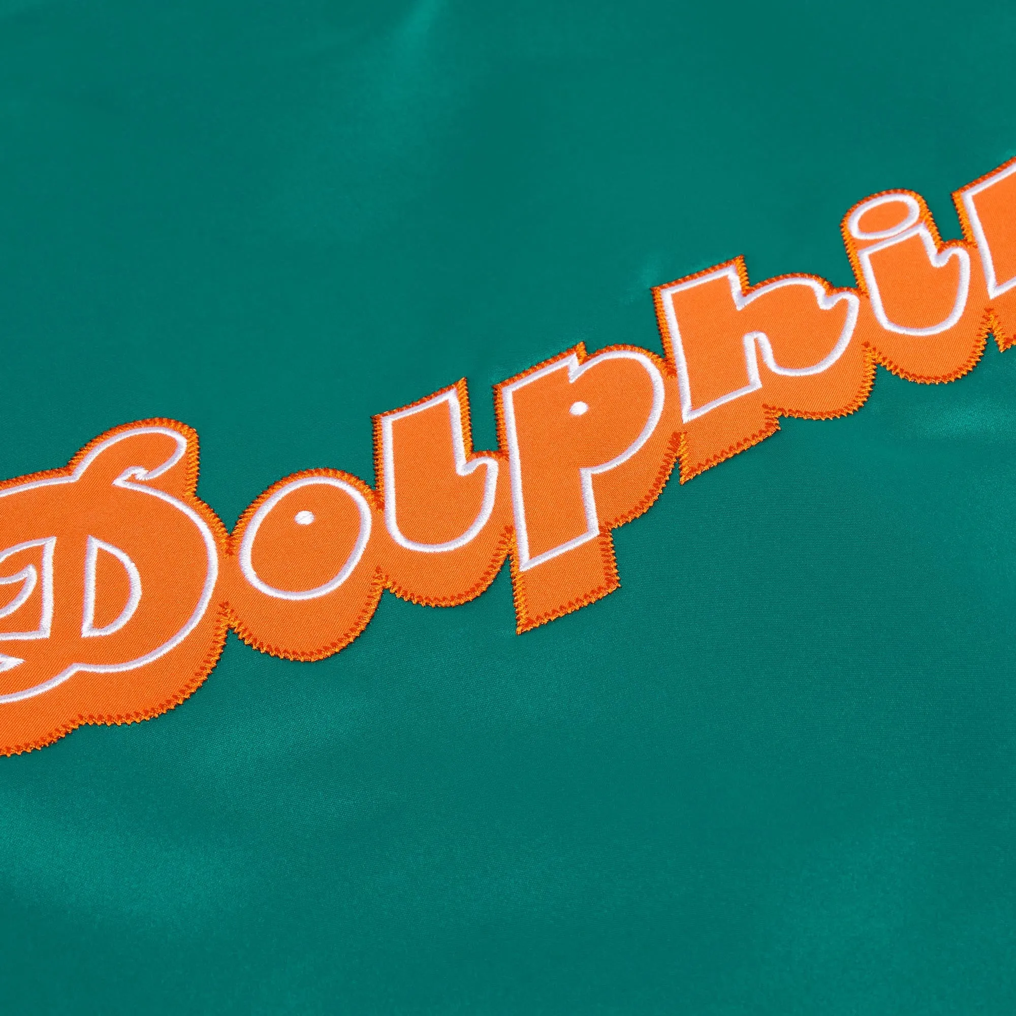 HOMAGE X Starter Dolphins Heavyweight Satin Jacket
