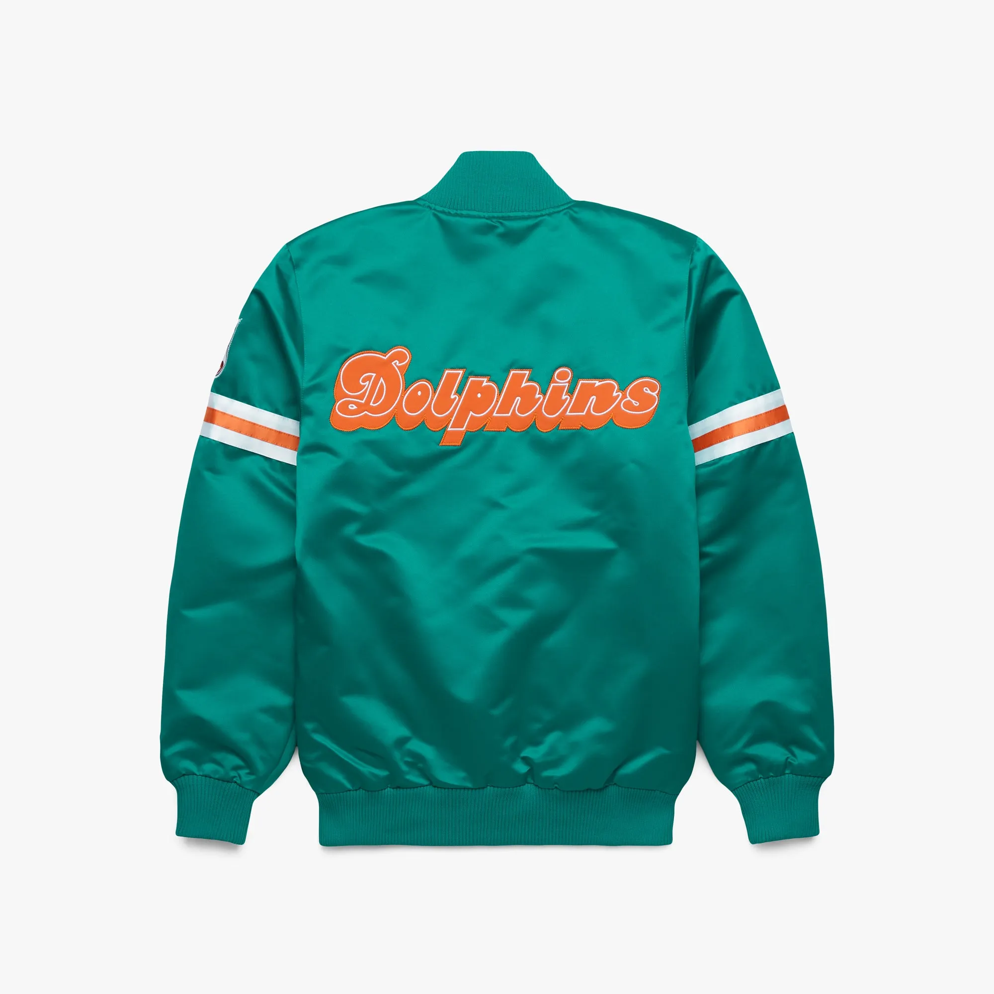 HOMAGE X Starter Dolphins Heavyweight Satin Jacket
