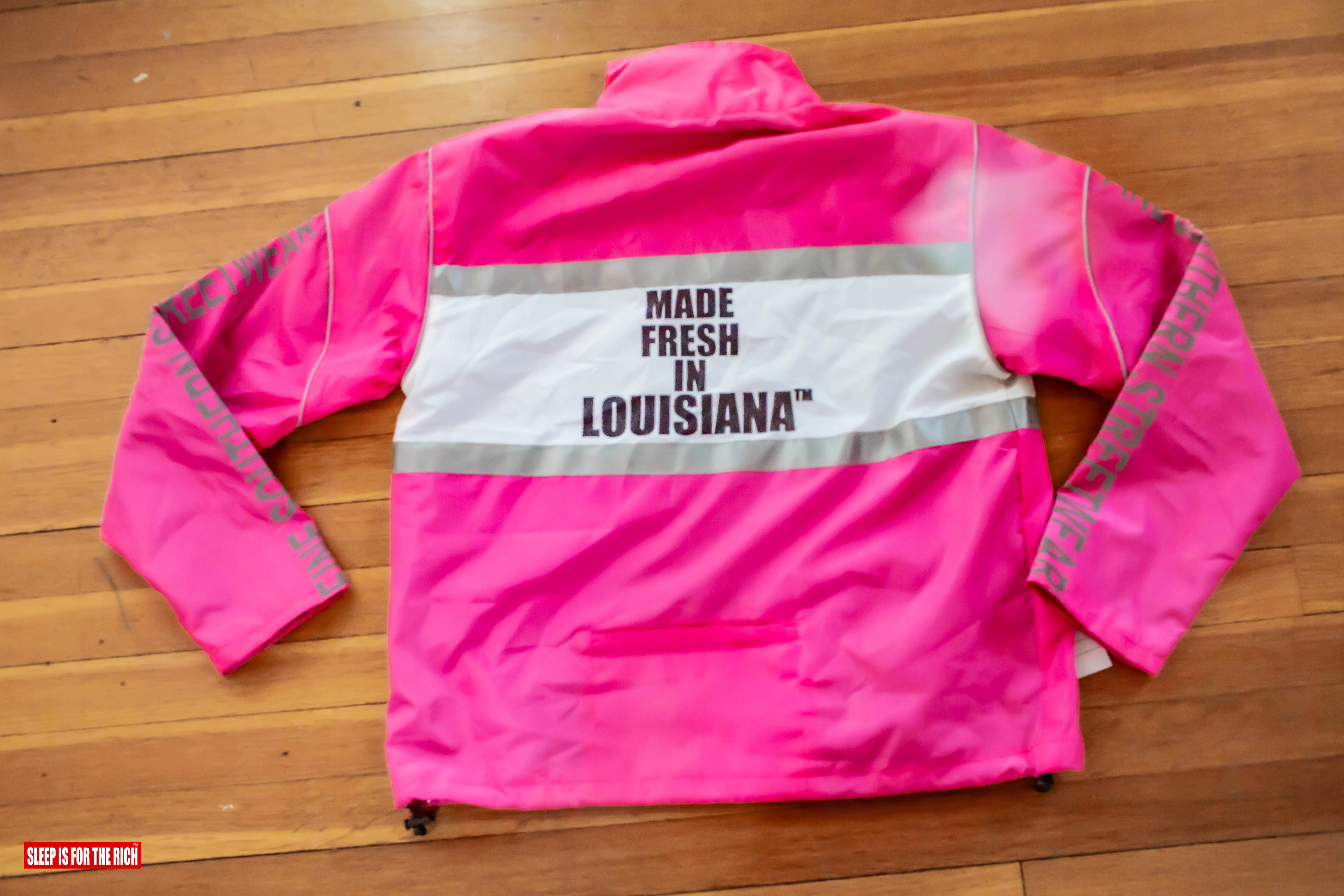 (HOT PINK) 3M REFLECTIVE WINDBREAKER SHORT SETS
