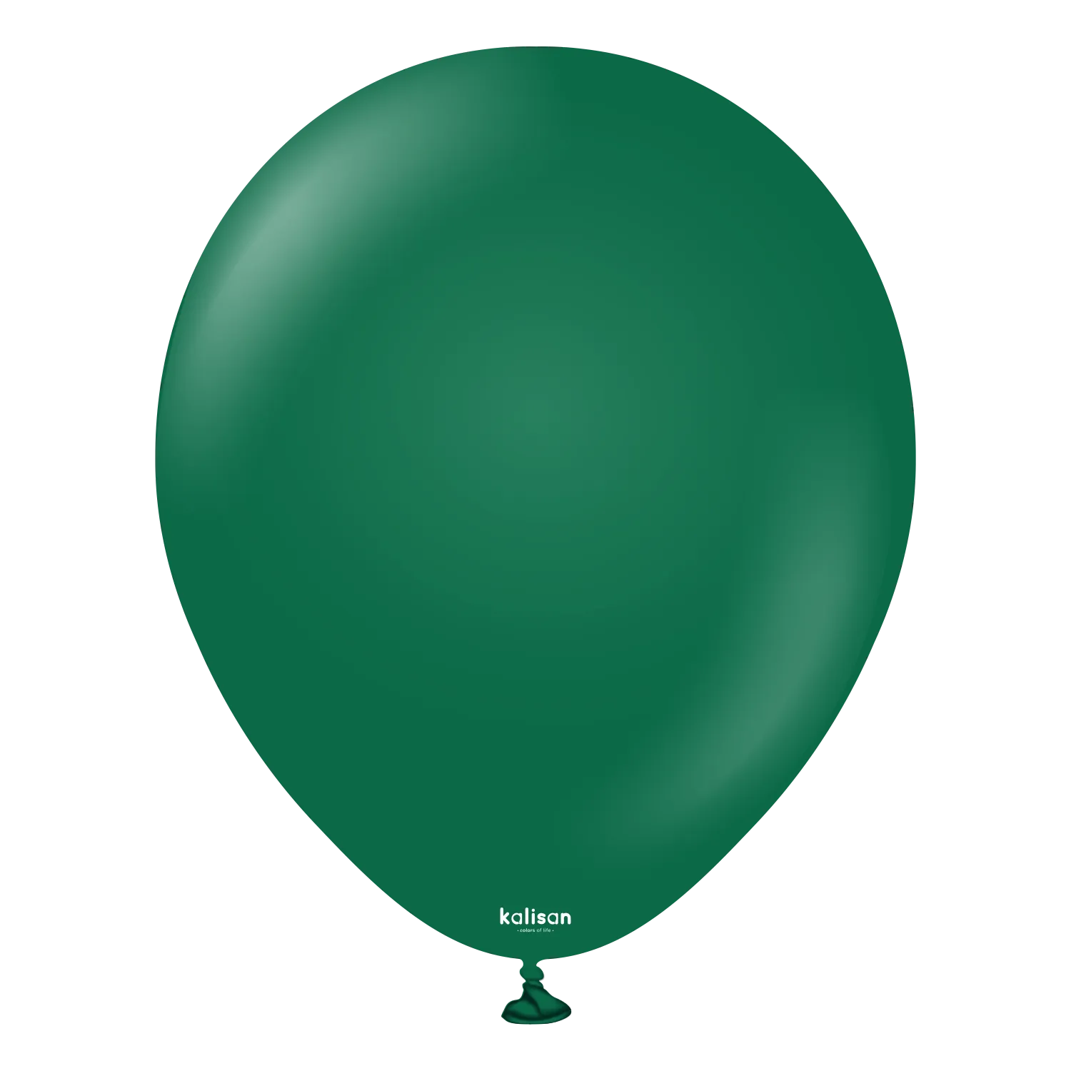 Kalisan Latex Standard Dark Green (Emerald Green) - 18", 25 Pieces