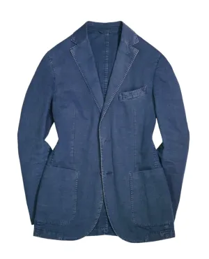 L.B.M. 1911 - Washed Navy Cotton Sports Jacket 46