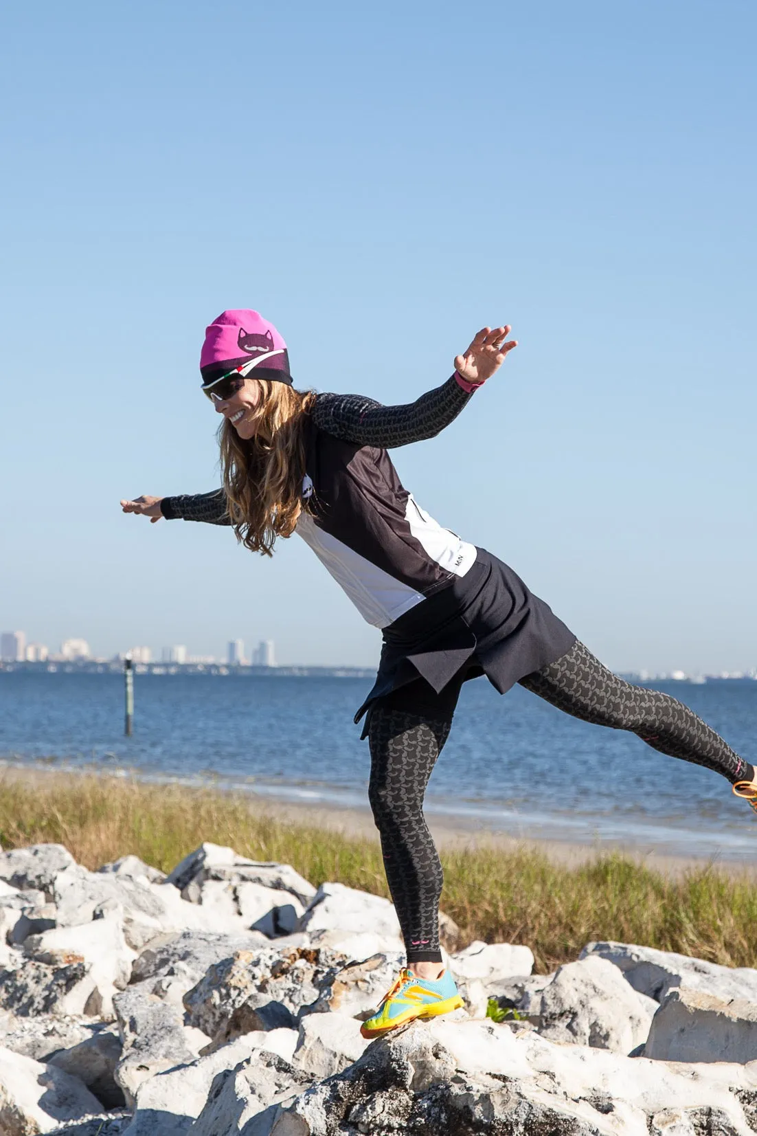 LOOK :Made in Italy  women Seamless Leg Covers made of with soft fabric