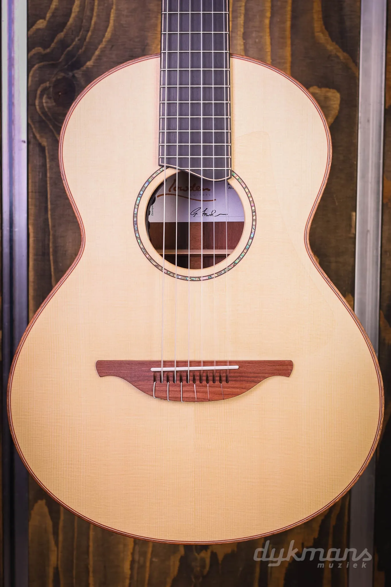 Lowden Jazz 35 WL-35J Madagascar Alpine Spruce