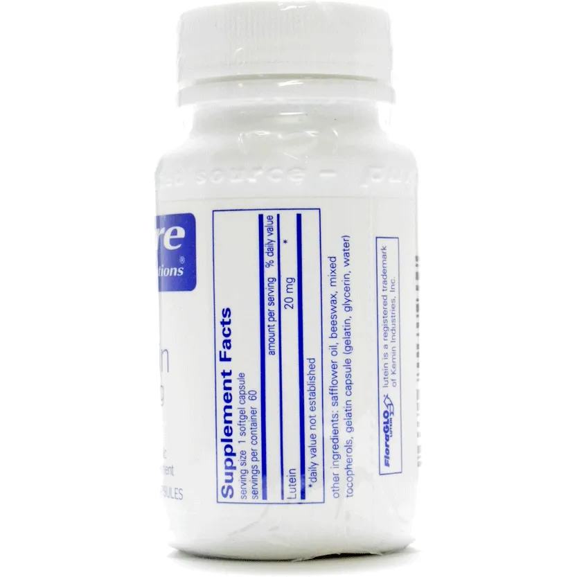 Lutein 20 mg by Pure Encapsulations