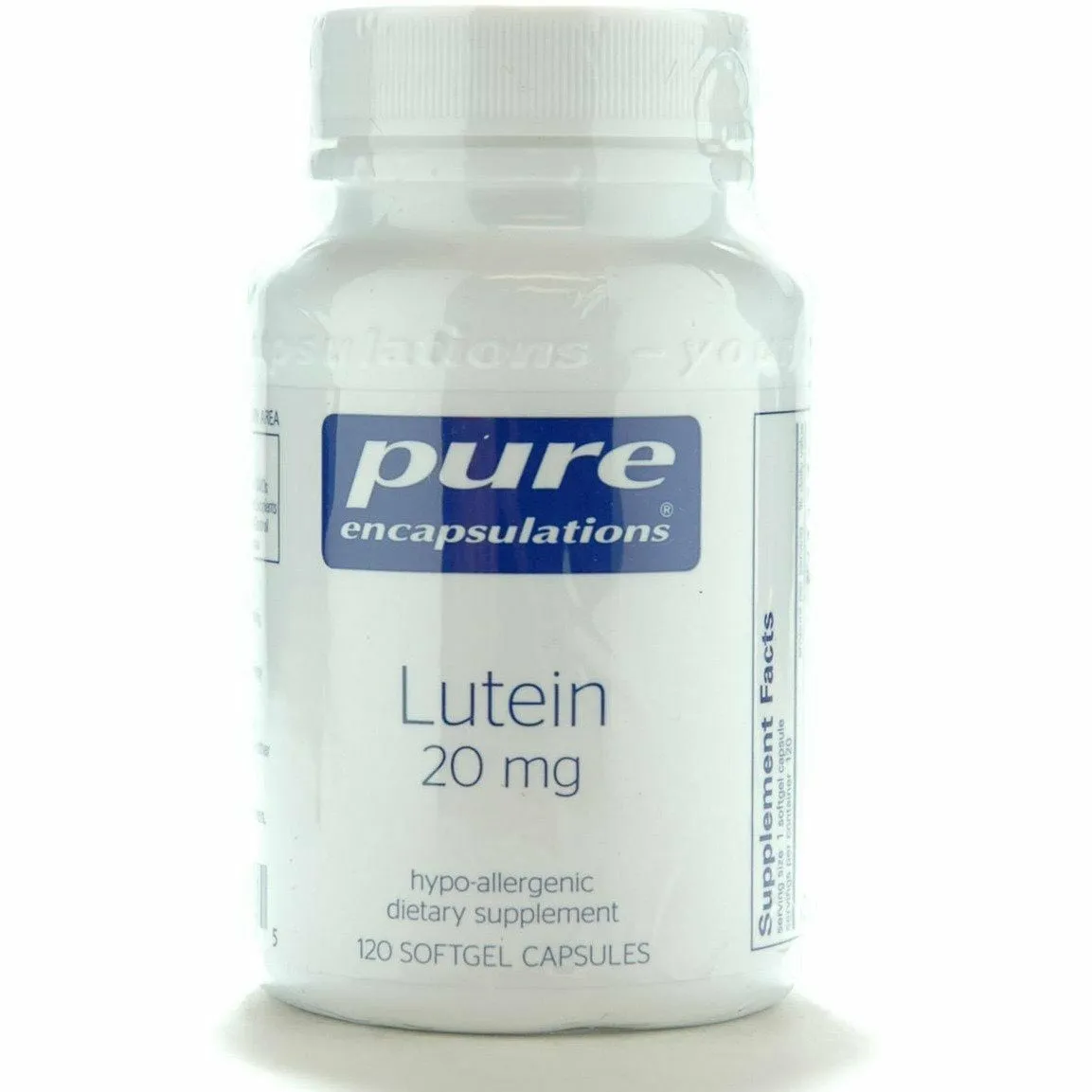 Lutein 20 mg by Pure Encapsulations