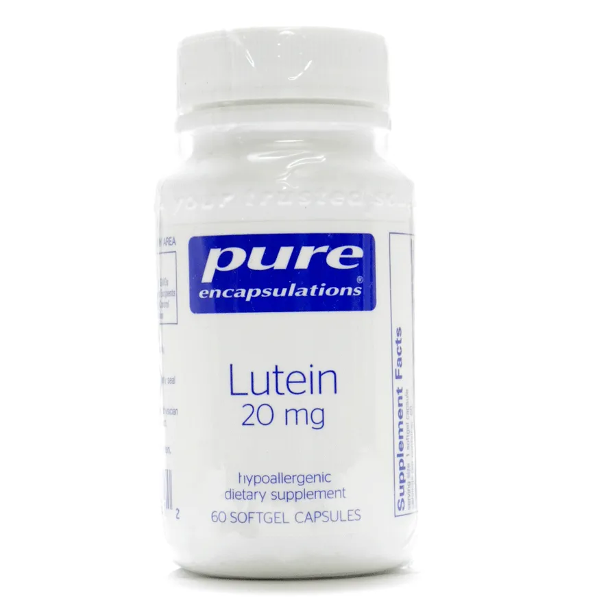 Lutein 20 mg by Pure Encapsulations