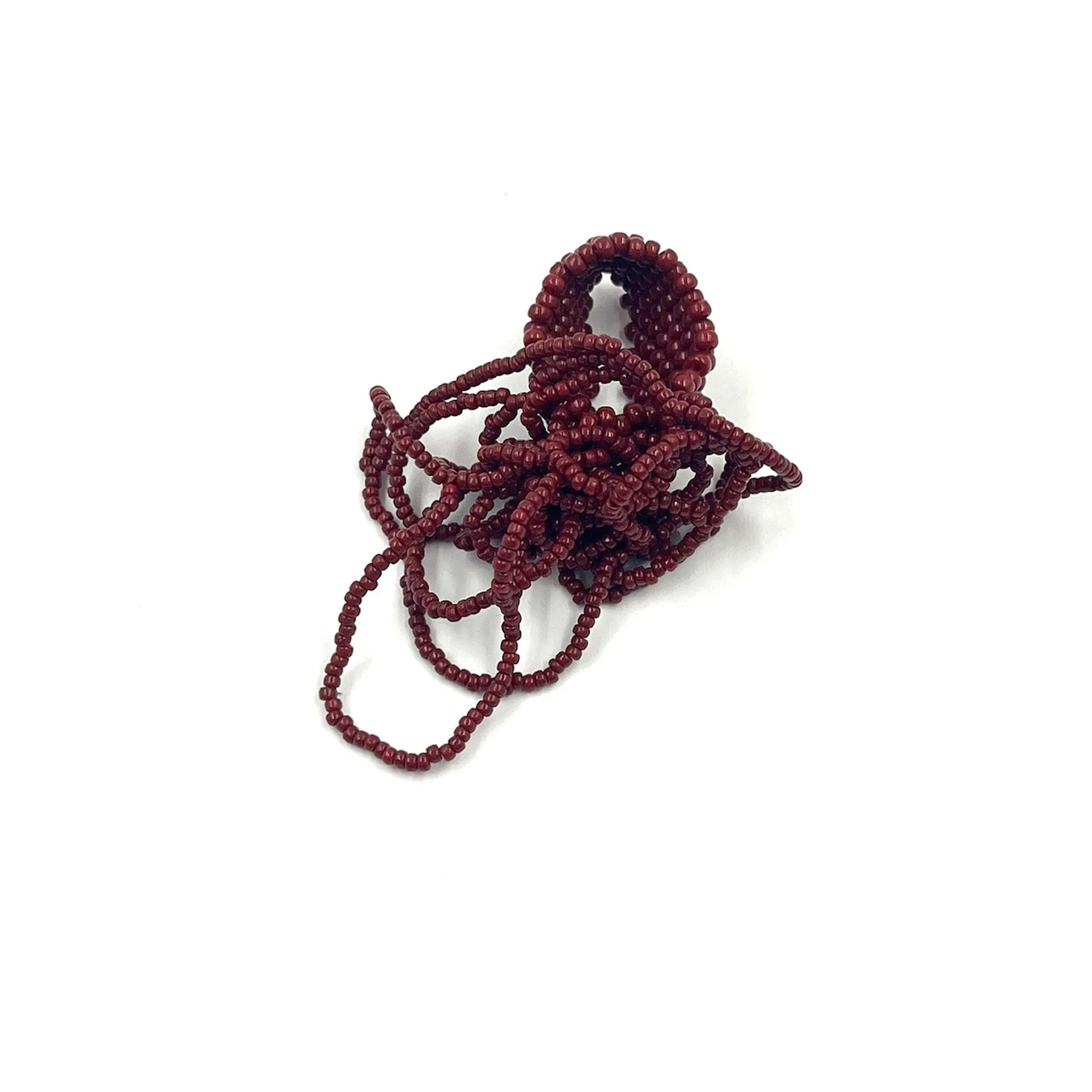 Elegant Sterling Silver Mengjie Mo Cast Ring with Intricate Detailing