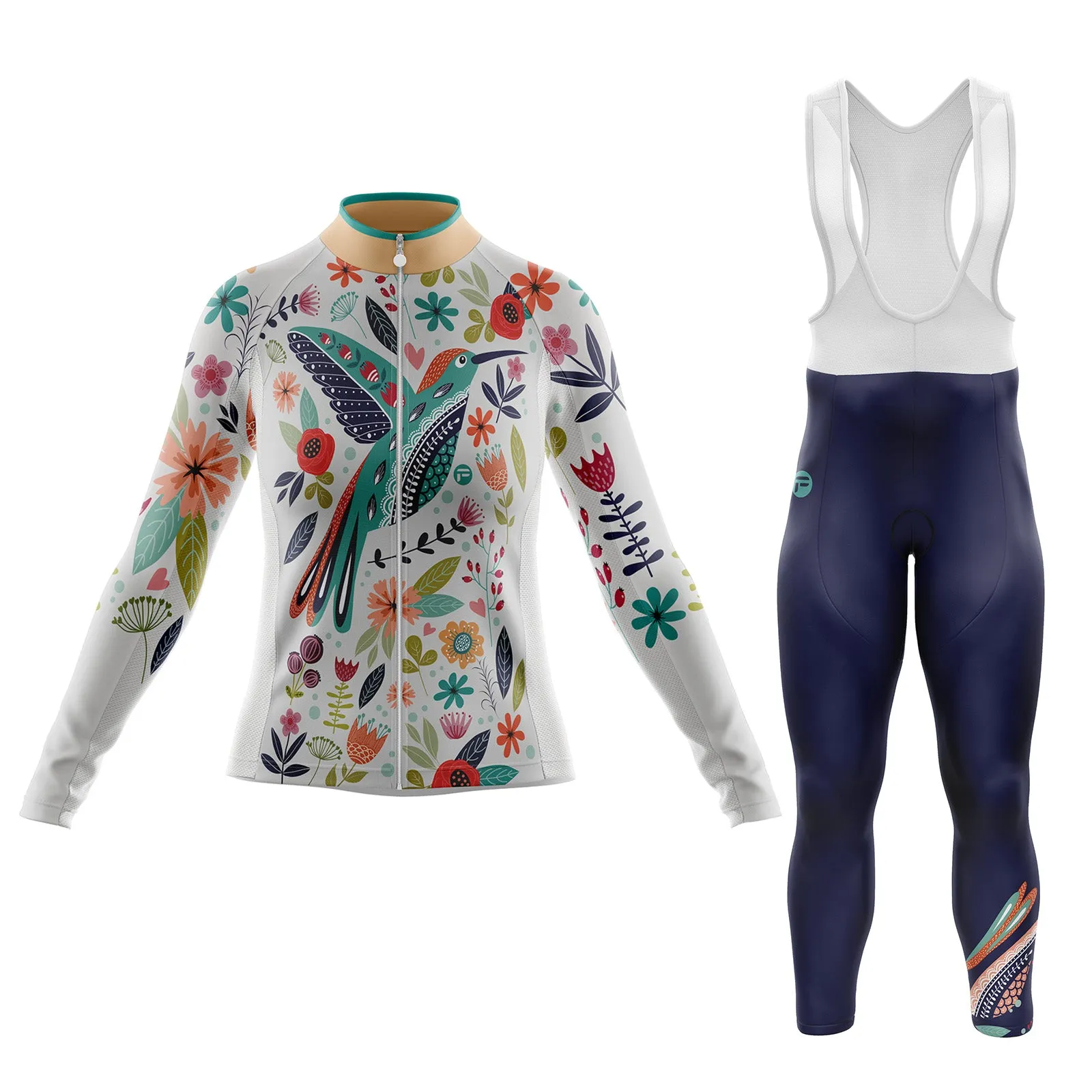 My Happy Bird | Women's Long Sleeve Cycling Set