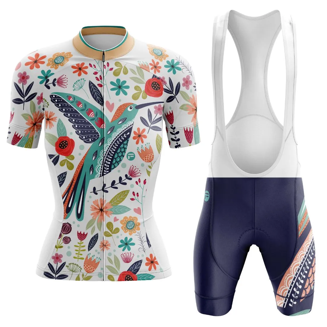 My Happy Bird | Women's Short Sleeve Cycling Set