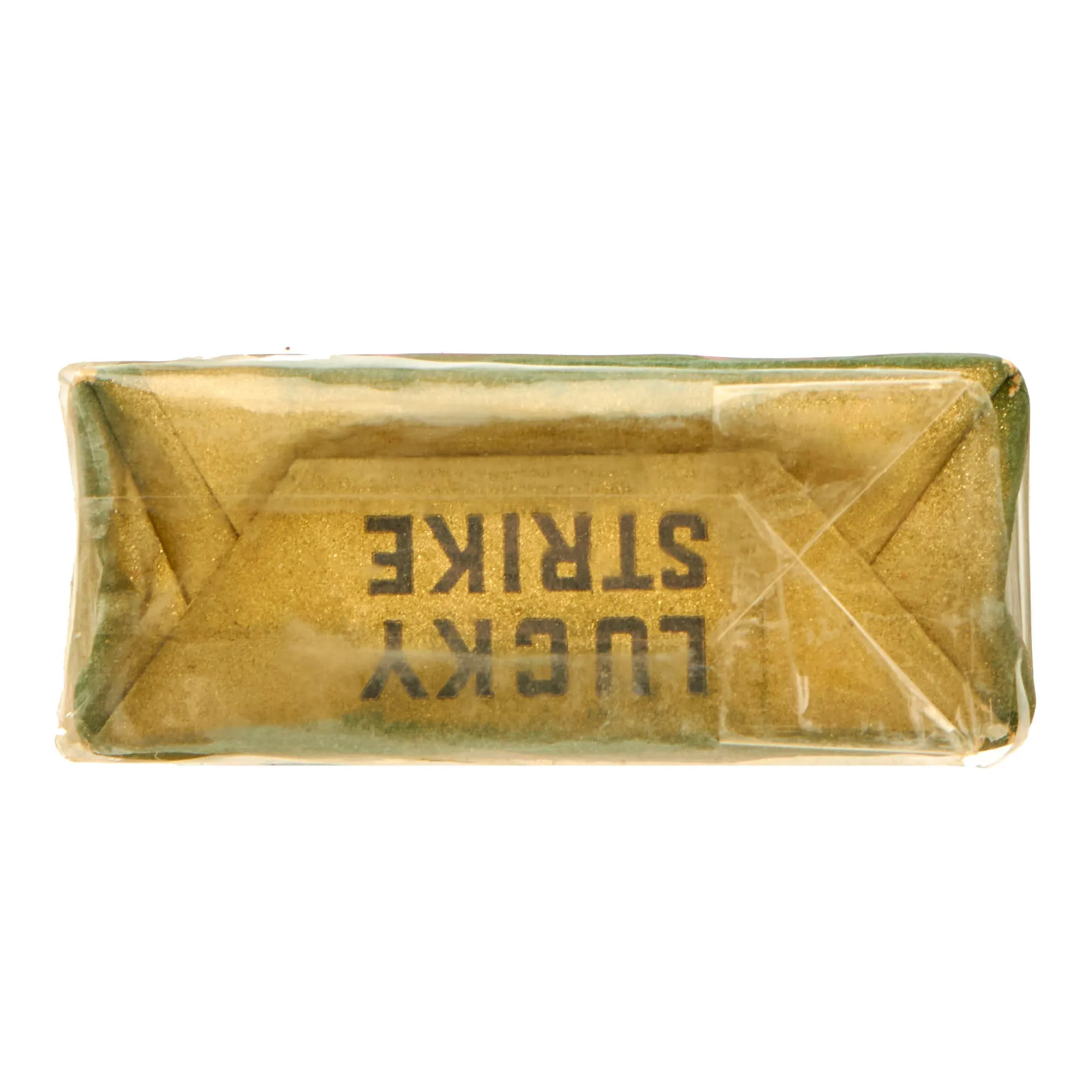 Original U.S. WWII Unopened Pack of Lucky Strike Cigarettes with Class A Cigarette Tax Stamp - Pre-1942